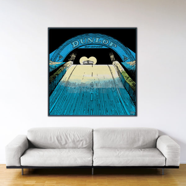 On va l'avoir - Papier Fine Art en caisse américaine noire - Format: 140x140 cm On va l'avoir - Papier Fine Art en caisse américaine noire - Format: 140x140 cm