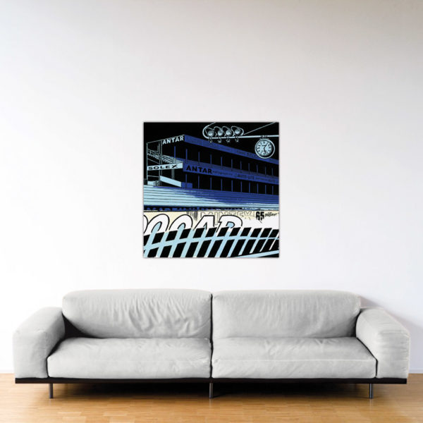 Le Mans Fantastique - Dibond sous plexiglas - 100x100 cm