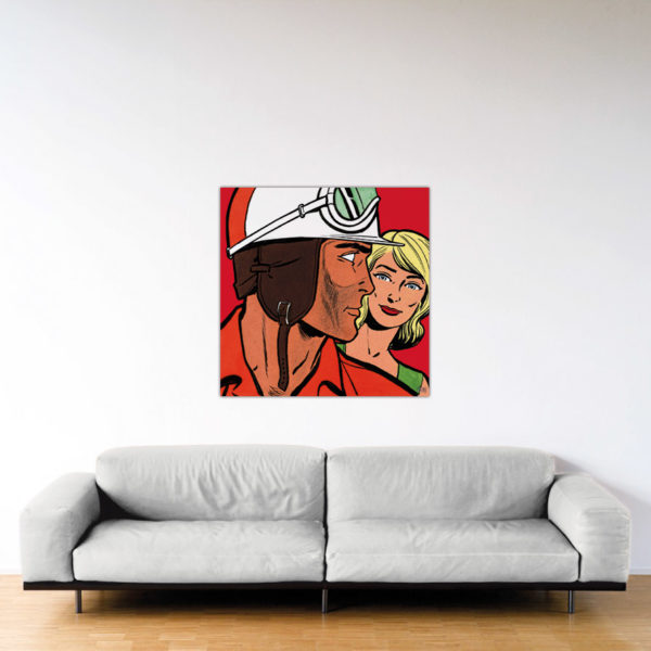 Mais Où Est-Il Passé - Dibond sous plexiglas - 100x100 cm