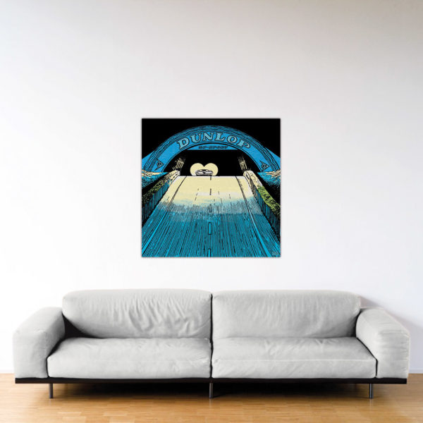 Michel Vaillant Art Strips 03 - On Va l'Avoir - Dibond sous plexiglas - 100x100 cm On Va l'Avoir - Dibond sous Plexiglas - Format: 100x100 cm