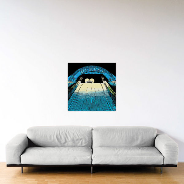 Michel Vaillant Art Strips 03 - On Va l'Avoir - Plexiglas - 80x80 cm On Va l'Avoir - Dibond sous plexiglas - Format: 80x80 cm