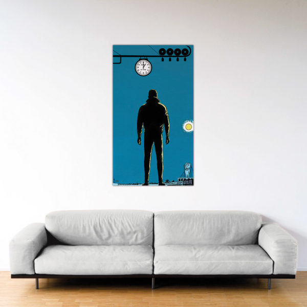 Le Fantôme des 24 Heures - Dibond sous plexiglas - Format: 80x140 cm