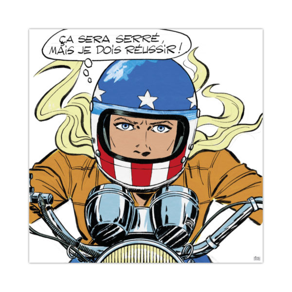 Julie Doit Réussir - Dibond sous Plexiglas