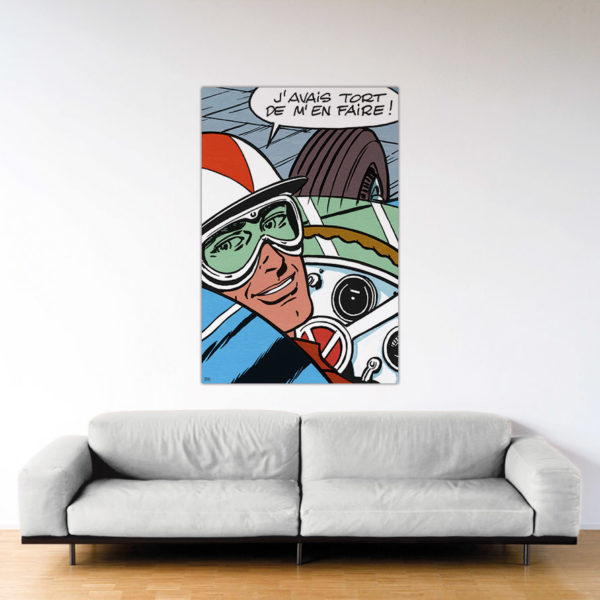 J'avais tort de m'en faire – Dibond sous Plexiglas – Format: 150x100 cm J'avais tort de m'en faire – Dibond sous Plexiglas – Format: 150x100 cm