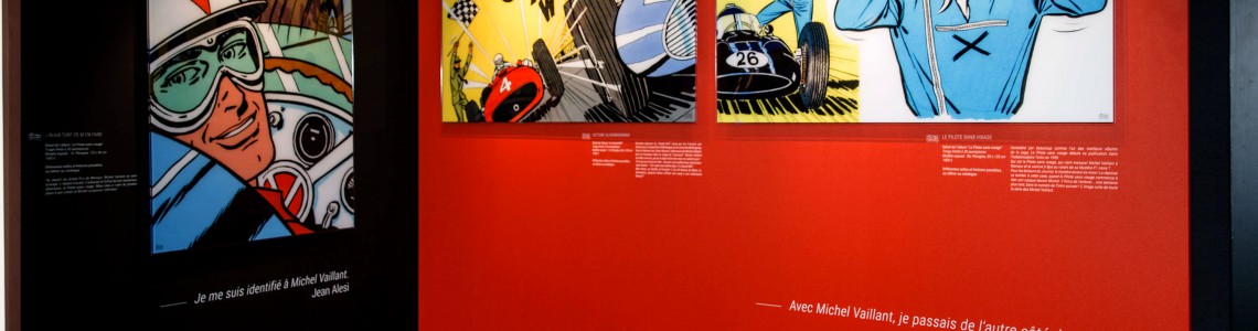 BMW Brand Store George V - Michel Vaillant Art Strips © Share & Dare