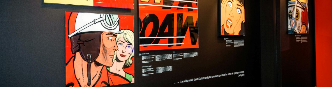 BMW Brand Store George V - Michel Vaillant Art Strips © Share & Dare
