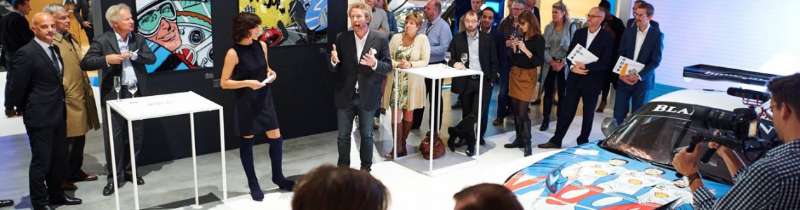 Michel Vaillant Art Strips Exposition Bmw Brand Store Bxl 01