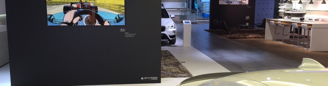 Michel Vaillant Art Strips Exposition Bmw Brand Store Bxl 03