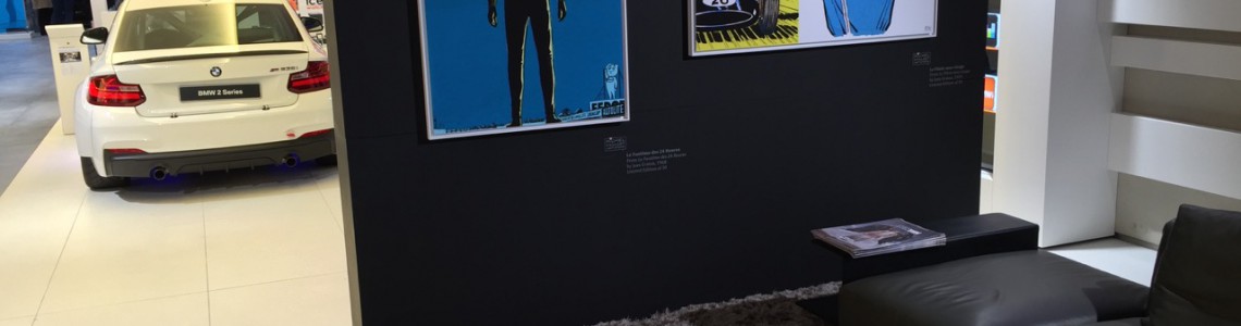 Michel Vaillant Art Strips Exposition Bmw Brand Store Bxl 04