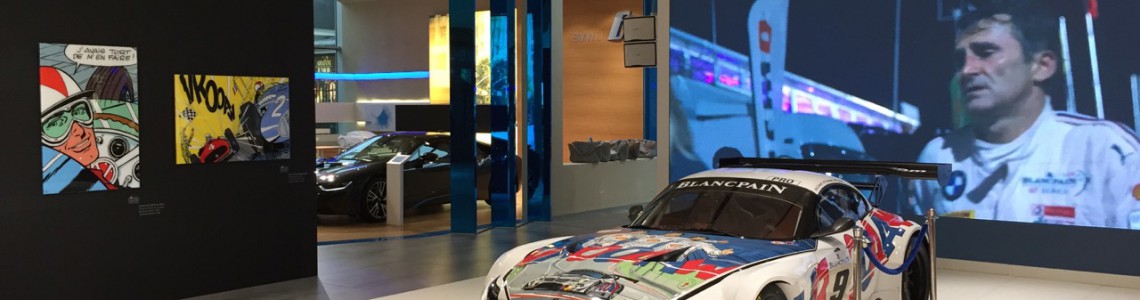 Michel Vaillant Art Strips Exposition Bmw Brand Store Bxl 05