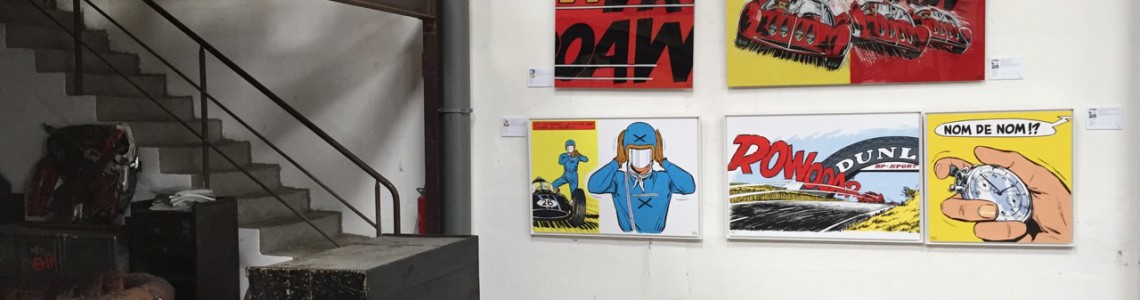 Michel Vaillant Art Strips Exposition La Ruche Moderne Anglet 01