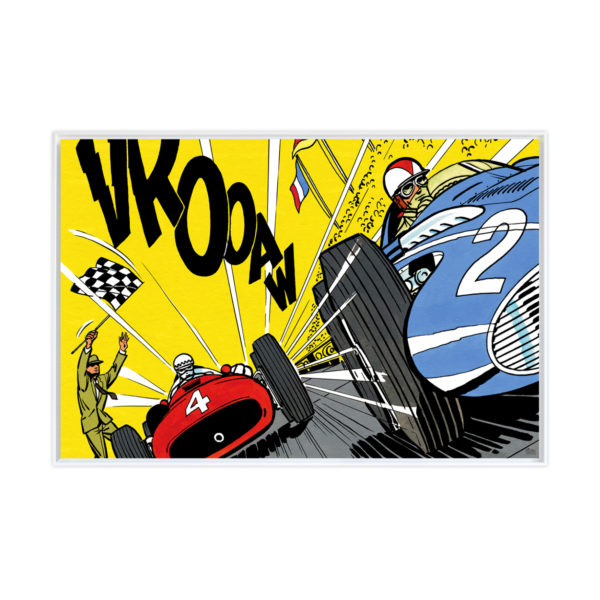 Victoire au Nürburgring - Papier Fine Art en caisse américaine blanche Victoire au Nürburgring - Papier Fine Art en caisse américaine blanche