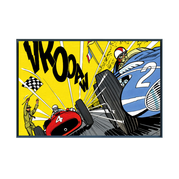 Victoire au Nürburgring - Papier Fine Art en caisse américaine noire Victoire au Nürburgring - Papier Fine Art en caisse américaine noire