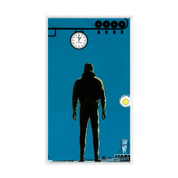 Le fantôme des 24 Heures - Papier Fine Art en caisse américaine blanche