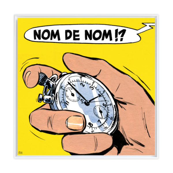 Nom de nom !? - Papier Fine Art en caisse américaine blanche Nom de nom !? - Papier Fine Art en caisse américaine blanche