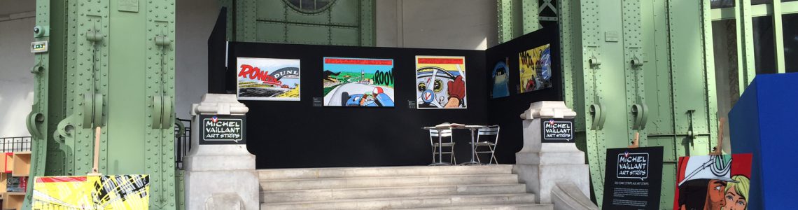 Michel Vaillant Art Strips Grand Palais Paris 1