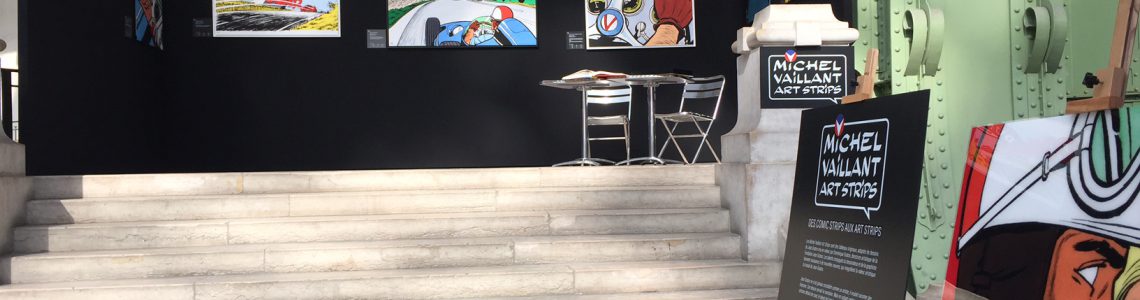 Michel Vaillant Art Strips Grand Palais Paris 2