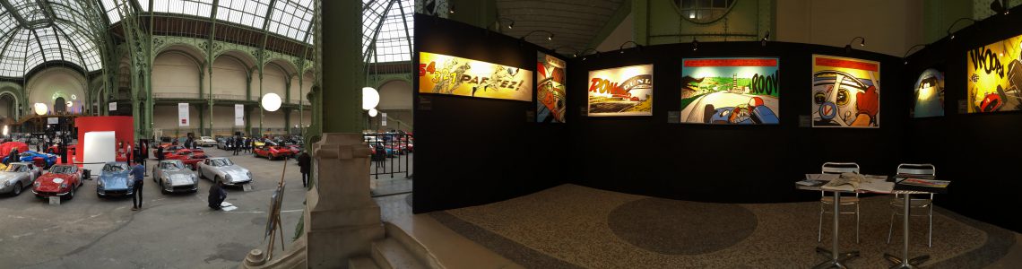 Michel Vaillant Art Strips Grand Palais Paris 4