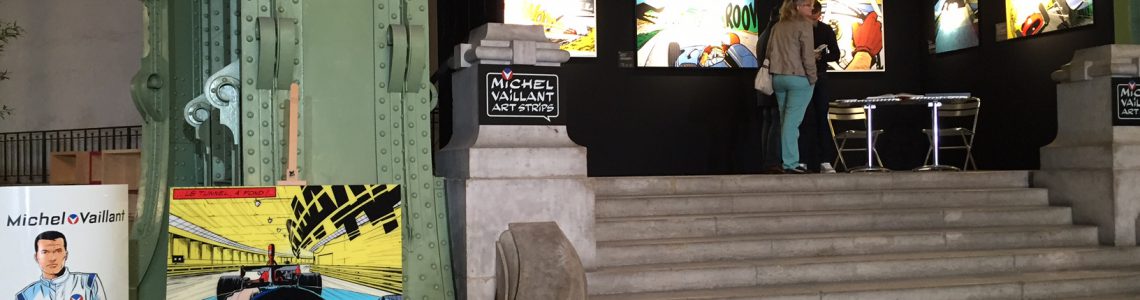Michel Vaillant Art Strips Grand Palais Paris 5