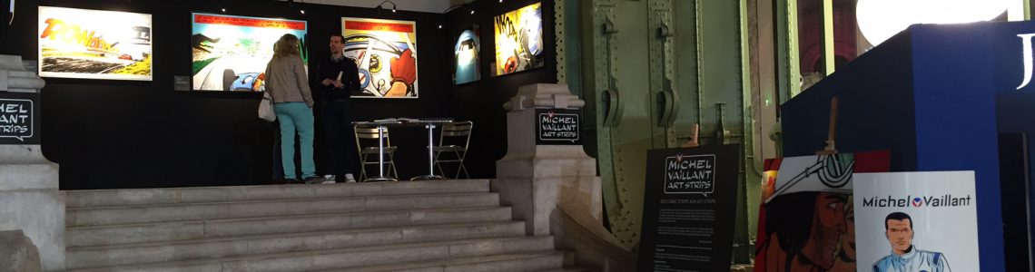 Michel Vaillant Art Strips Grand Palais Paris 6