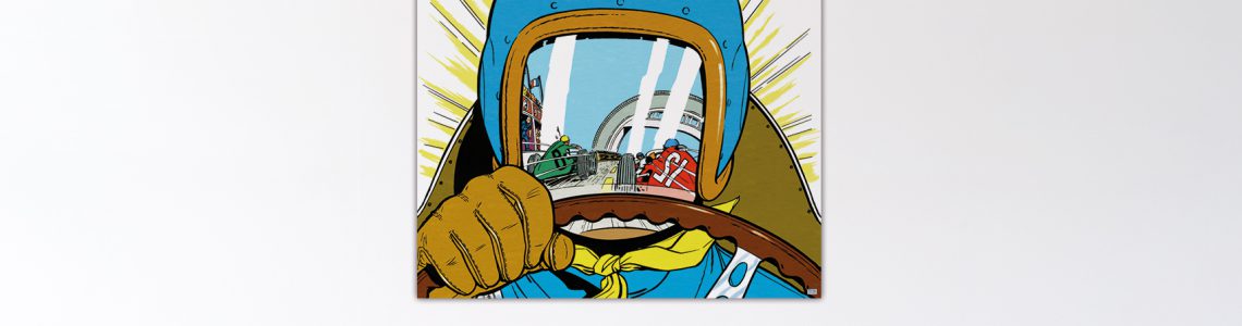 Michel Vaillant Art Strips 20 Le Pilote Sans Visage 100x100