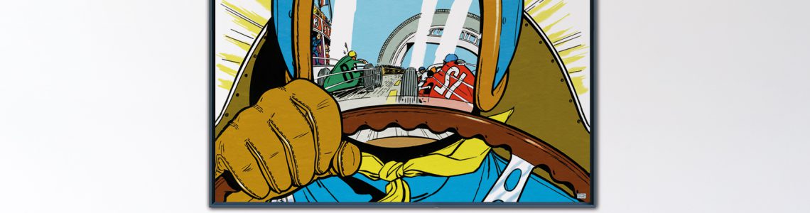Michel Vaillant Art Strips 20 Le Pilote Sans Visage 140x140