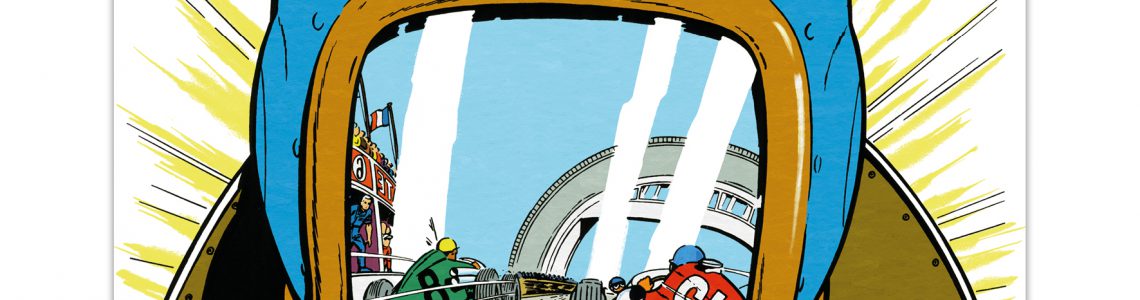 Michel Vaillant Art Strips 20 Le Pilote Sans Visage II Plexi
