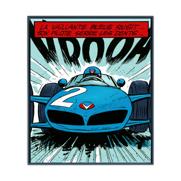 Michel Vaillant Art Strips 21 La Vaillante Bleue Usnoir