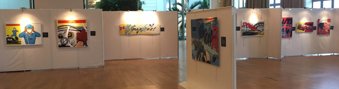 Michel Vaillant Art Strips Expositions Pau 2