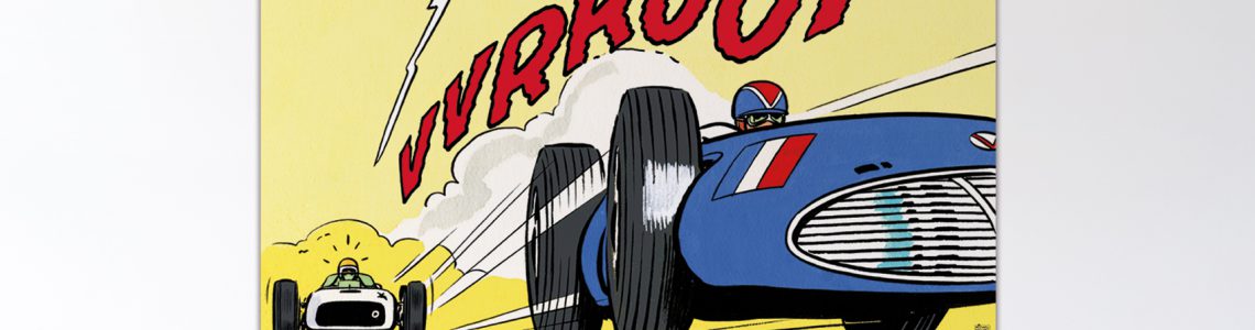 Indianapolis – Dibond sous plexiglas – Format: 120x180cm