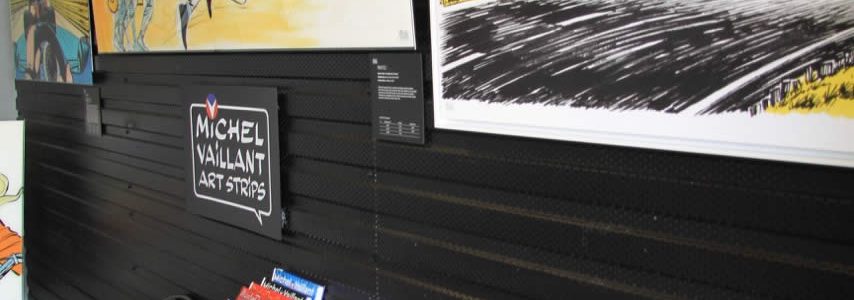 Michel Vaillant Art Strips Exposition Le Mans Classique 01