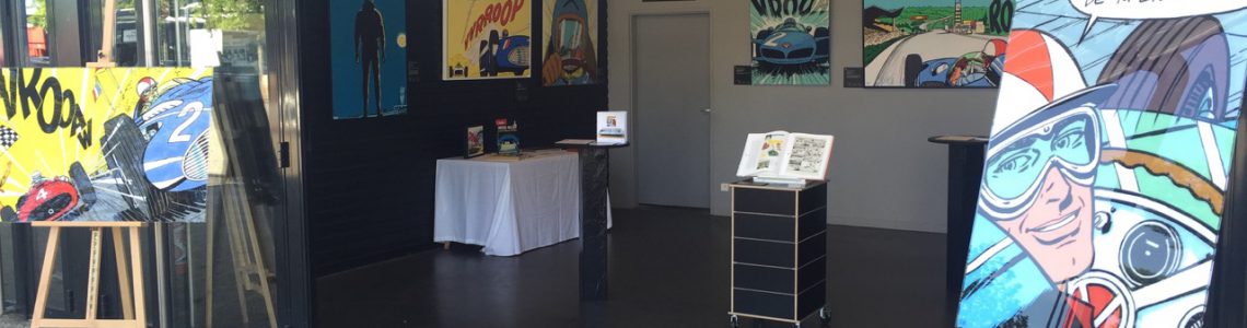 Michel Vaillant Art Strips Exposition Le Mans Classique 02