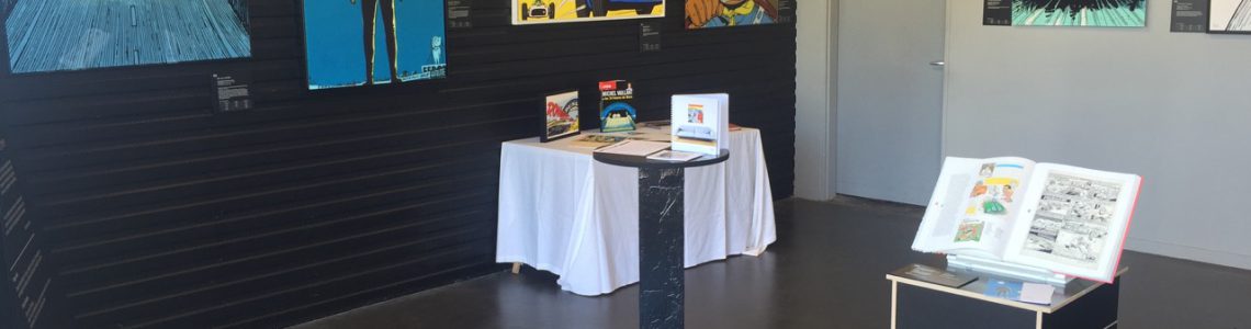 Michel Vaillant Art Strips Exposition Le Mans Classique 03