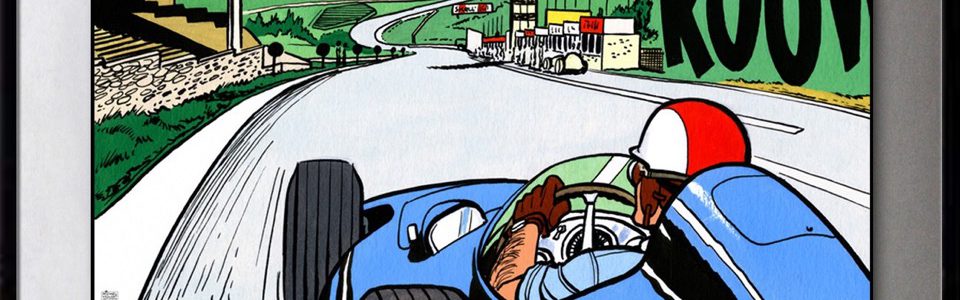 Michel Vaillant Art Strips Exposition Le Mans Classique 06