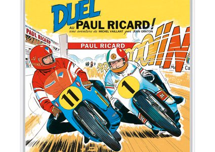Duel Au Paul Ricard – Papier Fine Art en caisse américaine blanche