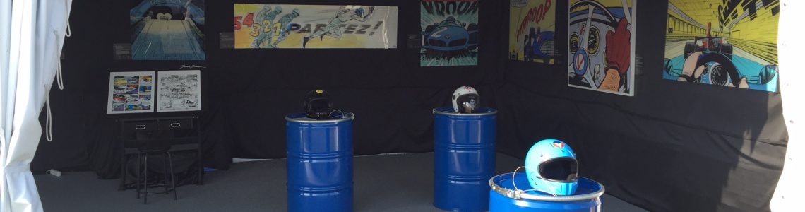 Michel Vaillant Art Strips Exposition Montlhery 01