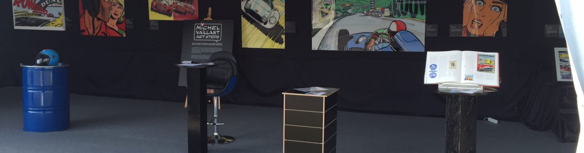 Michel Vaillant Art Strips Exposition Montlhery 02