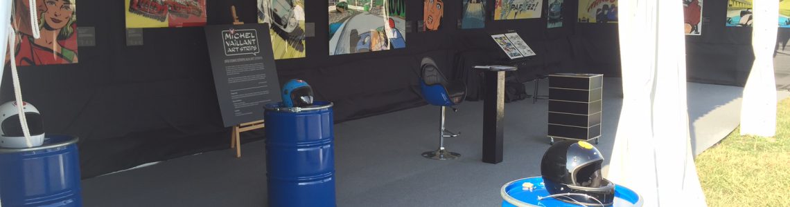 Michel Vaillant Art Strips Exposition Montlhery 04