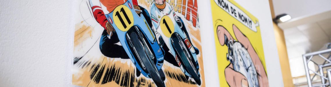 Michel Vaillant Art Strips Exposition Duel Paul Ricard 02