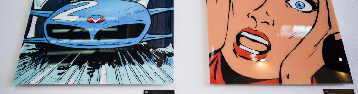 Michel Vaillant Art Strips Exposition Duel Paul Ricard 03