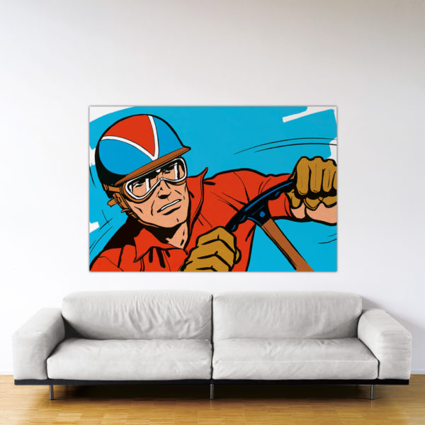 Record du tour - Dibond sous plexiglas - Format: 120x180 cm Record du tour - Dibond sous plexiglas - Format: 120x180 cm