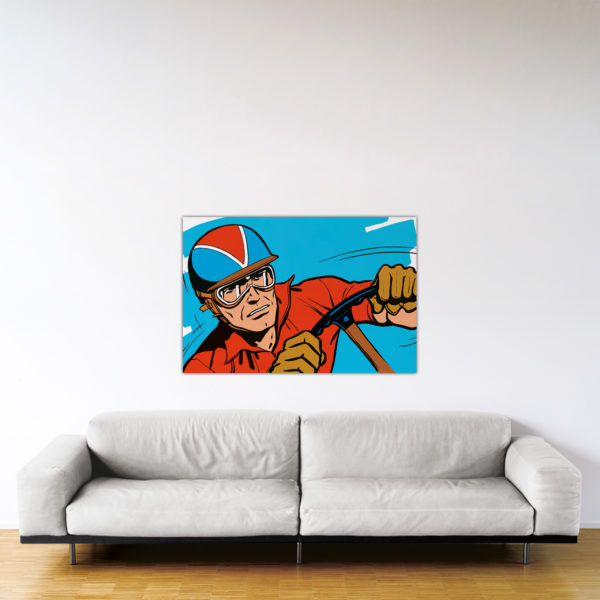 Record du tour - Dibond sous plexiglas - Format: 80x120 cm Record du tour - Dibond sous plexiglas - Format: 80x120 cm