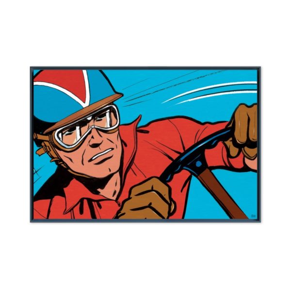 Record Du Tour – Papier Fine Art en caisse américaine noire Record Du Tour – Papier Fine Art en caisse américaine noire