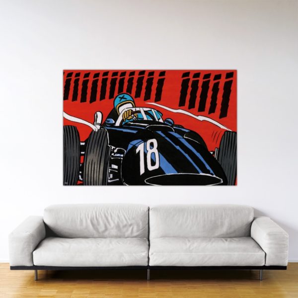 Mystère à Monaco - Dibond sous plexiglas - Format: 120x180 cm