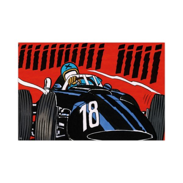 Mystère à Monaco - Dibond sous plexiglas