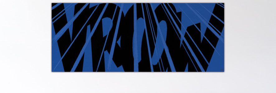 Cougar Vroow - Dibond sous plexiglas - Format: 80x200cm