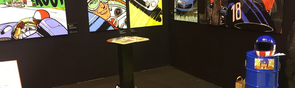 Michel Vaillant Art Strips Exposition Retromobile 2017 2