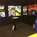 Michel Vaillant Art Strips | Exposition | Salon Retromobile à Paris