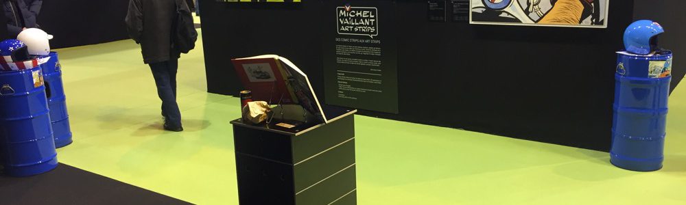 Michel Vaillant Art Strips Exposition Retromobile 2017 3