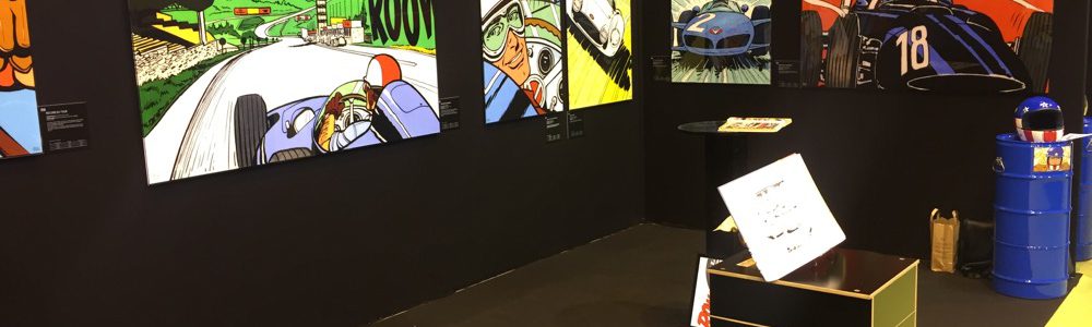 Michel Vaillant Art Strips Exposition Retromobile 2017 4